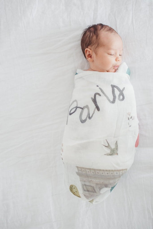 LOULOU LOLLIPOP Muslin Swaddle