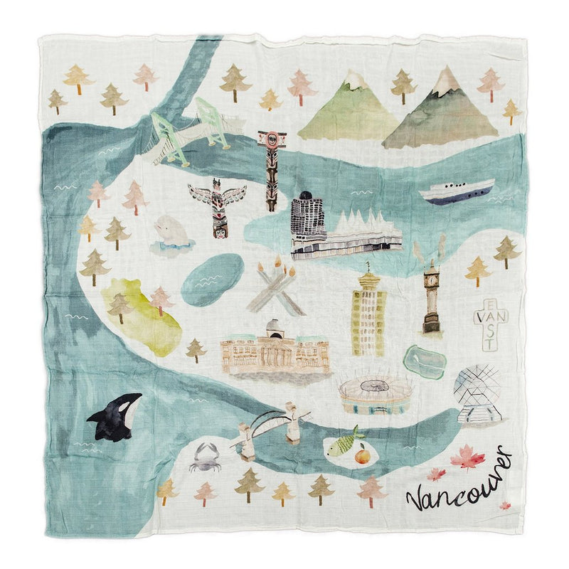 LOULOU LOLLIPOP Muslin Swaddle