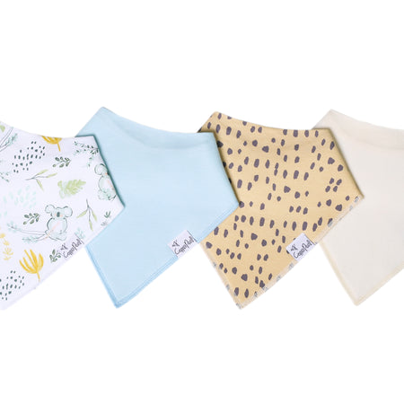 Copper Pearl | Bandana Bibs - Lot de 4 | 0-36M - Plumme Box