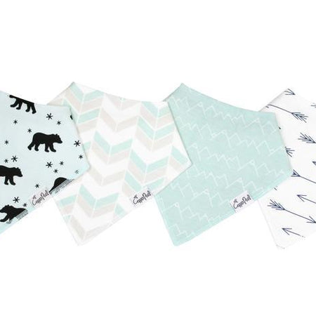 Copper Pearl | Bandana Bibs - Lot de 4 | 0-36M - Plumme Box
