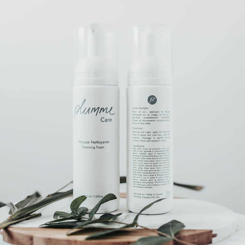 Mousse nettoyante Plumme Care