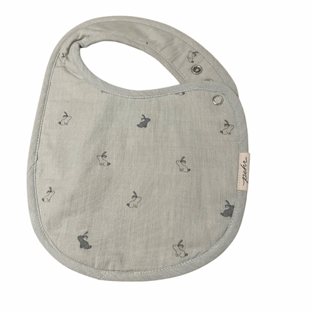 Pehr | Bavoir simple en chambray tissé - Plumme Box
