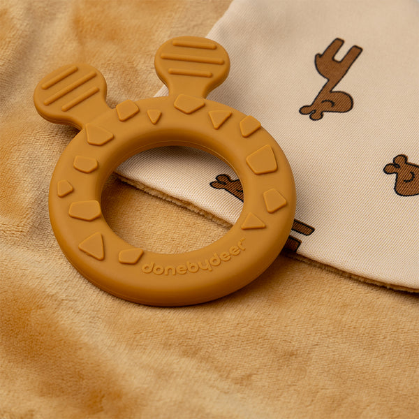 Done By Deer | Comfort Teether - Plumme Box