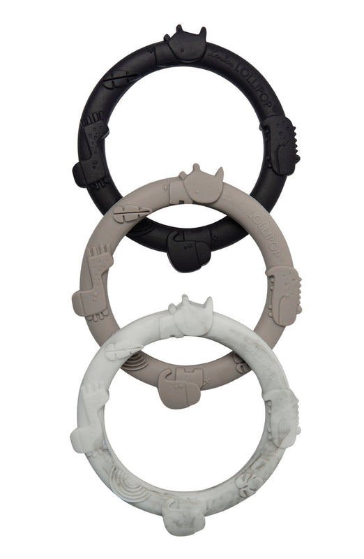 LouLou Lollipop | Wild Teething Ring Set - Plumme Box