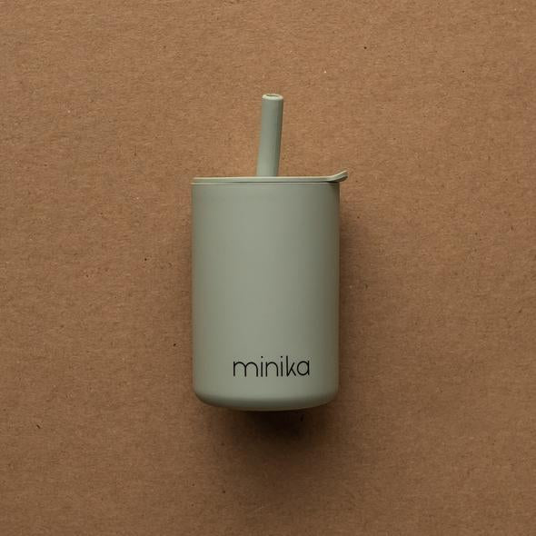 Straw cup with lid