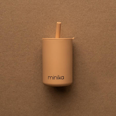 Straw cup with lid