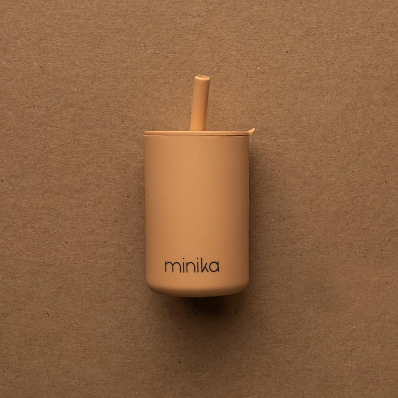 Straw cup with lid