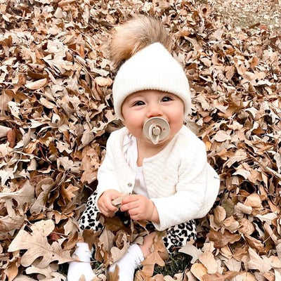 Pom Pom Fur Toque