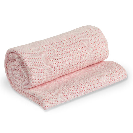Lulujo | Cellular Baby Blanket - Plumme Box