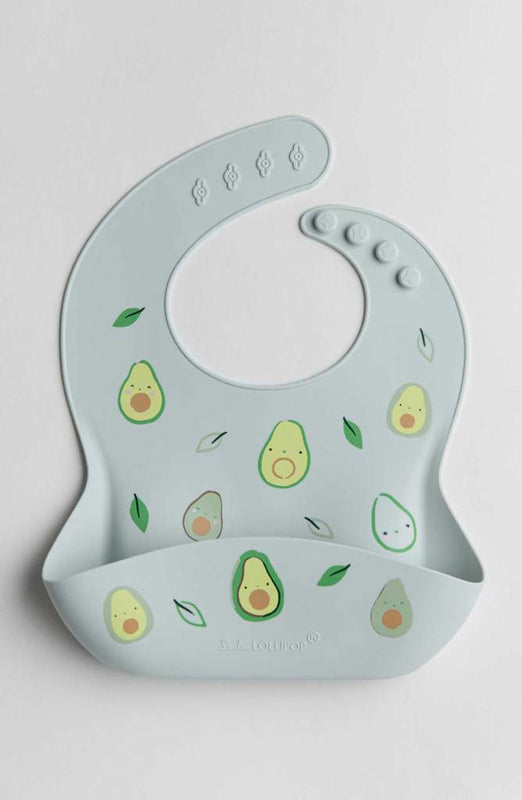 LOULOU LOLLIPOP Printed Silicone Bib