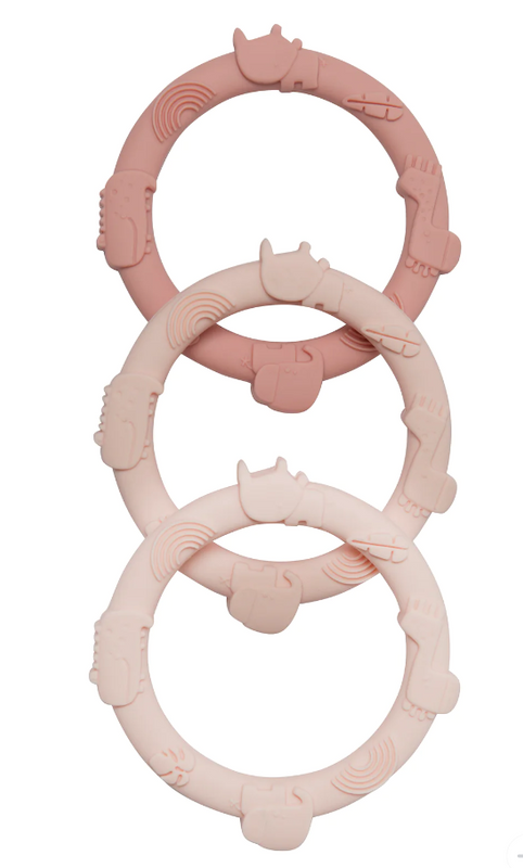 LouLou Lollipop | Wild Teething Ring Set - Plumme Box