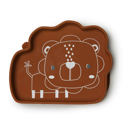 LOULOU LOLLIPOP Silicone Suction Snack Plate
