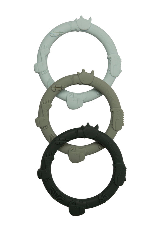 LouLou Lollipop | Wild Teething Ring Set - Plumme Box